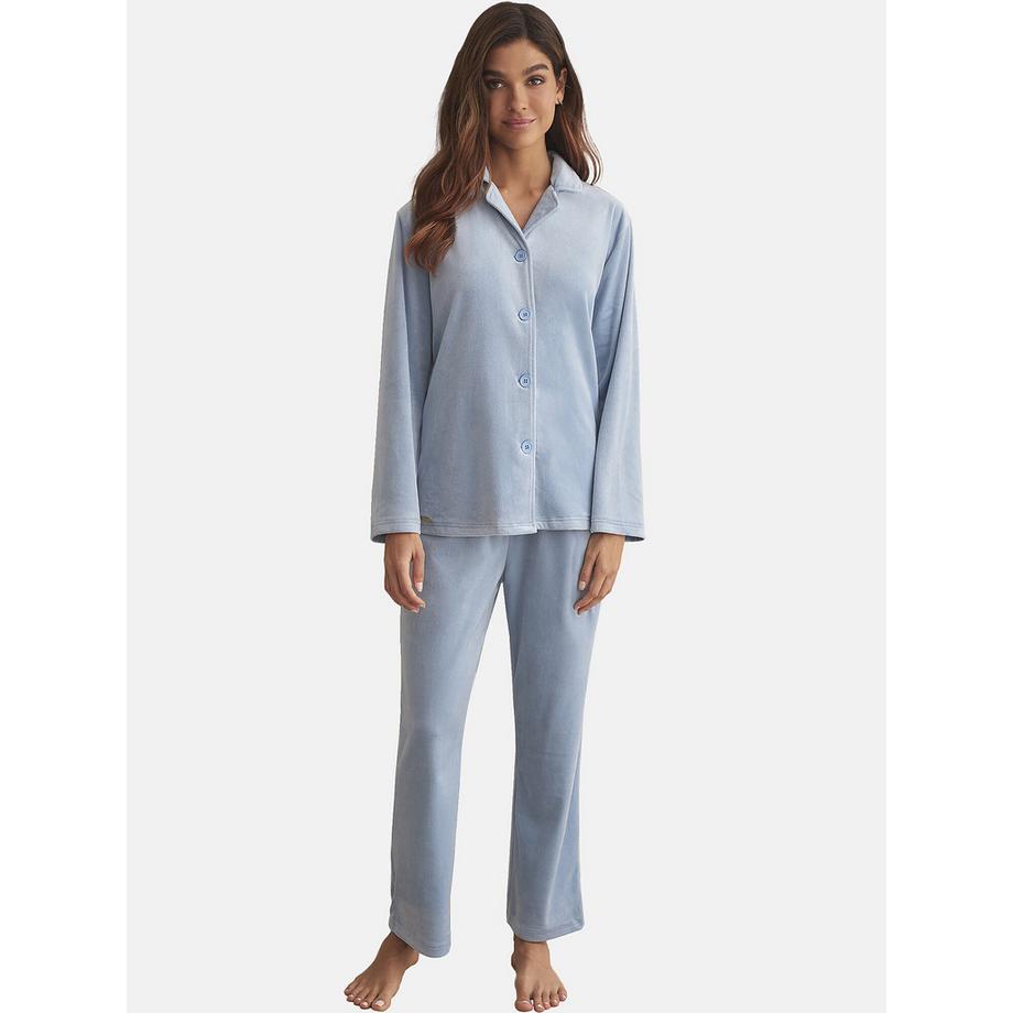 Pigiama pantaloni camicia maniche lunghe POLARSOFT