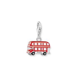 Thomas Sabo  Pendentif à breloques LONDON Bus Rouge 