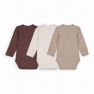 La Redoute Collections  3er-Pack unifarbene Bodys 