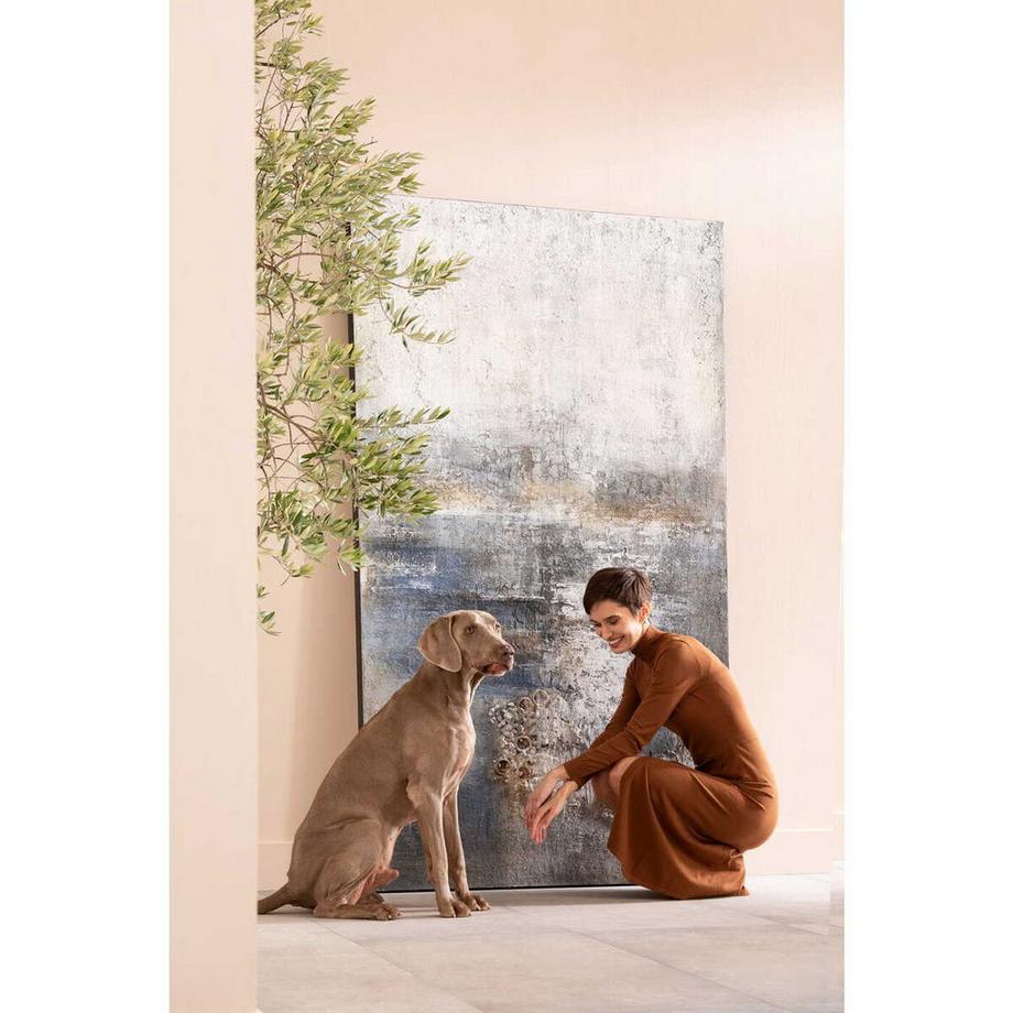 KARE Design Ölbild Abstract Into The Night 210x120cm  