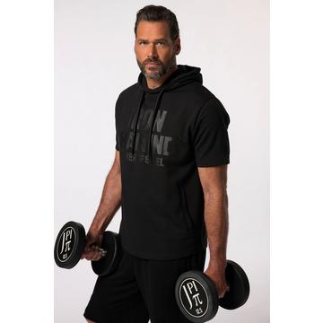 Hoodie Iron Anvil, Fitness, Halbarm, QuickDry, Kapuze, bis 7 XL