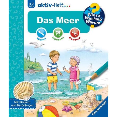 Ravensburger  Wieso? Weshalb? Warum? aktiv-Heft Das Meer 