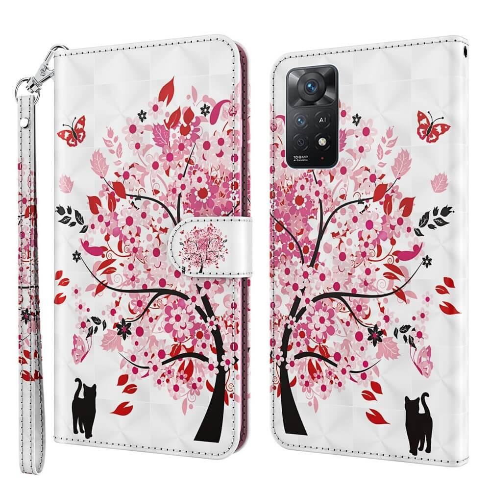 Cover-Discount  Xiaomi-Redmi-Note-11-Pro-12-Pro - Étui effet paillettes loup 