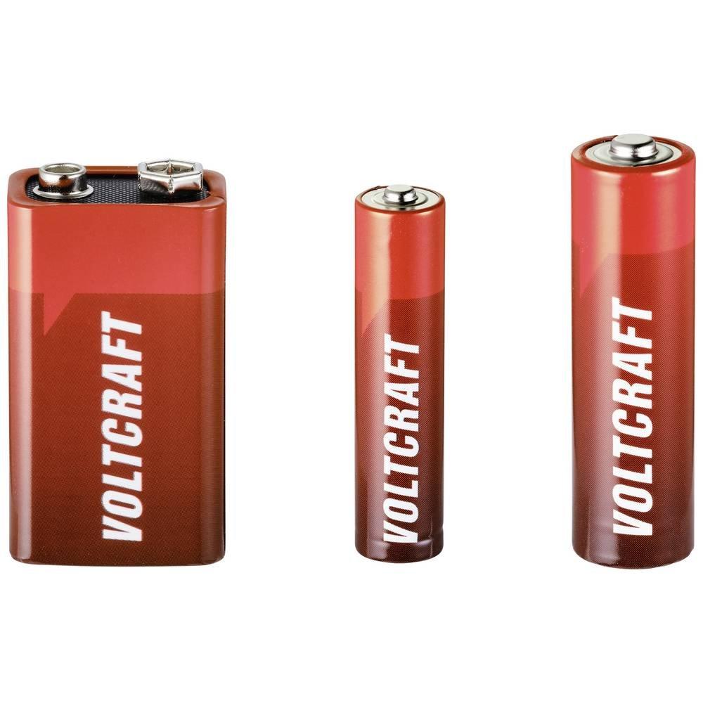 VOLTCRAFT  Alkaline-Batteriesortiment, 100 Stück 