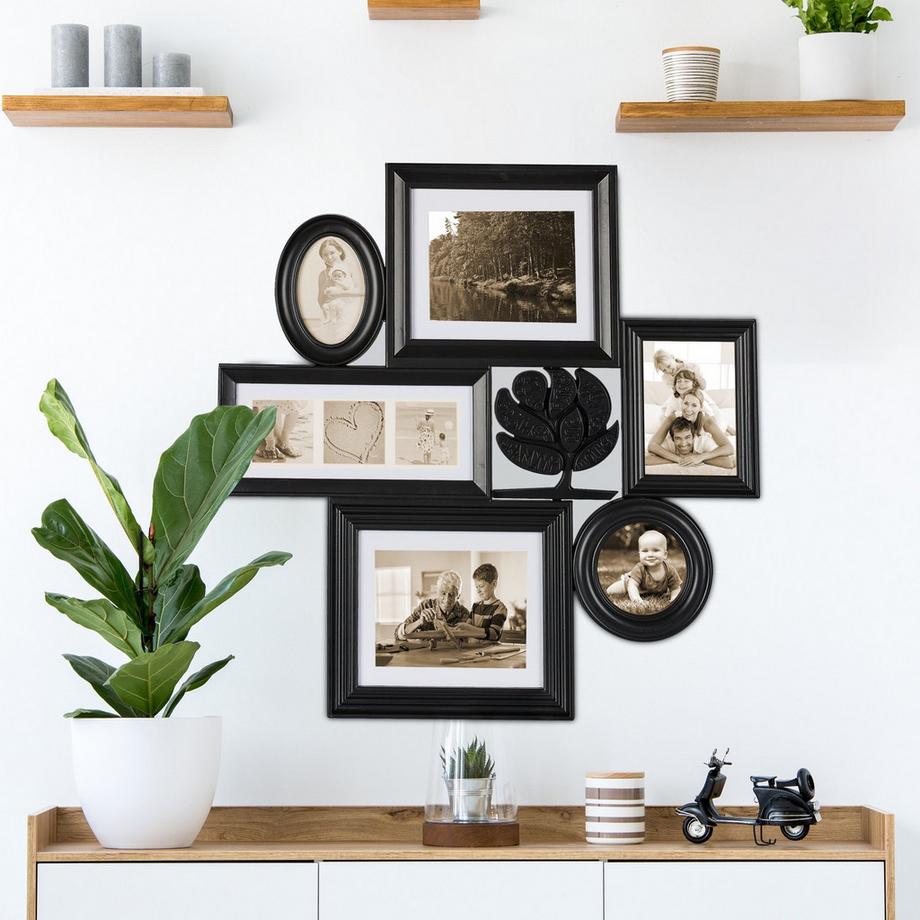 B2X Collage-Fotorahmen für 10 Fotos  