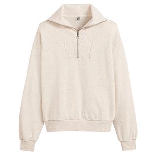 La Redoute Collections  Sweatshirt mit Troyerkragen 