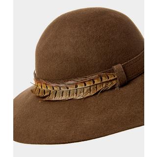 Joe Browns  Fedora mit Federbesatz 