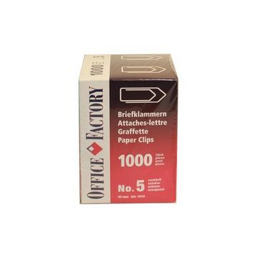 SMART OFFICE Büroklammern Gr.5 1015 vernickelt, 43mm 1000 Stk.