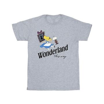 Tshirt ALICE IN WONDERLAND THIS WAY