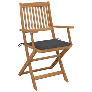 VidaXL Chaise de jardin bois d'acacia  