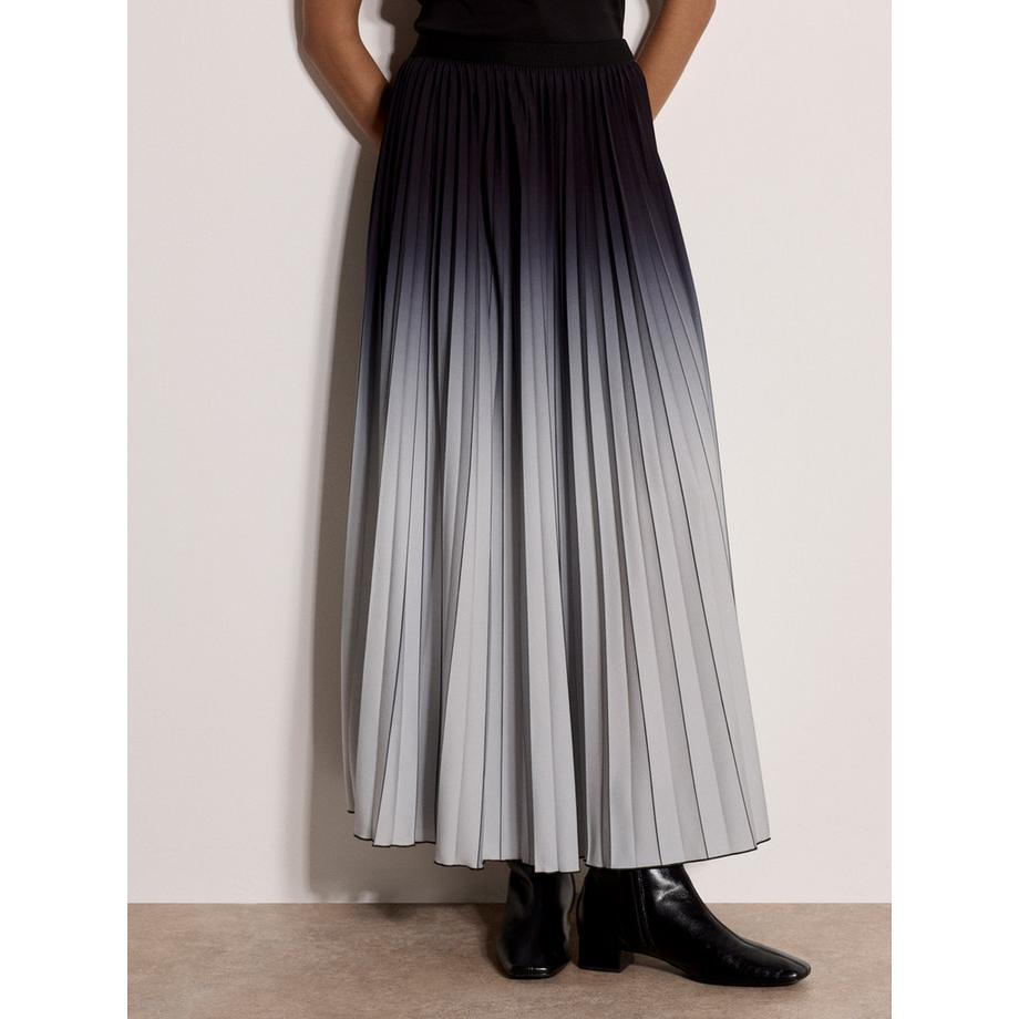 APRICOT Jupe midi plissée ombrée  
