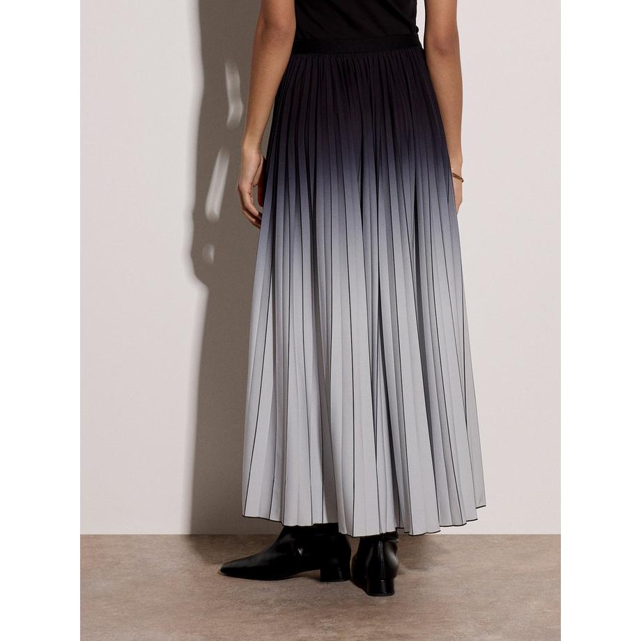 APRICOT Jupe midi plissée ombrée  