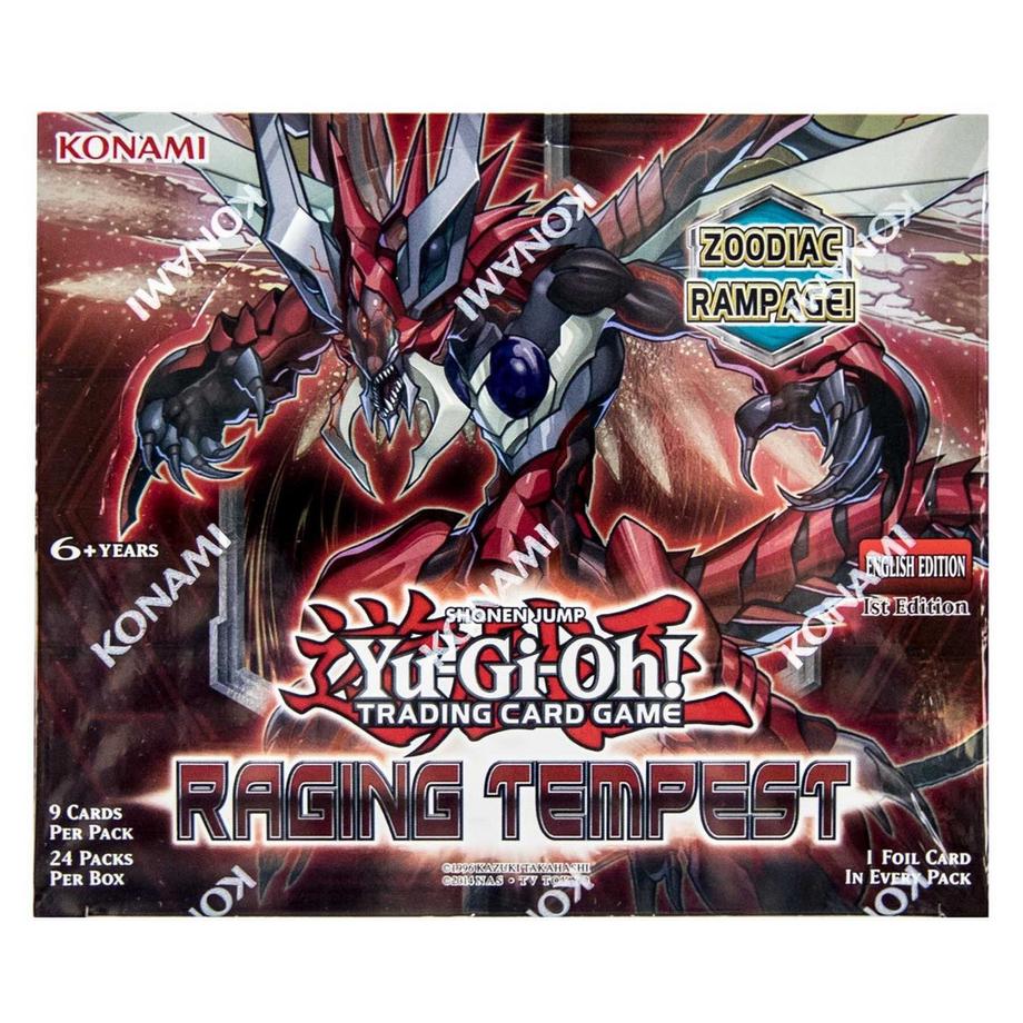 Yu-Gi-Oh!  Raging Tempest Booster Display - 1. Auflage  - EN 