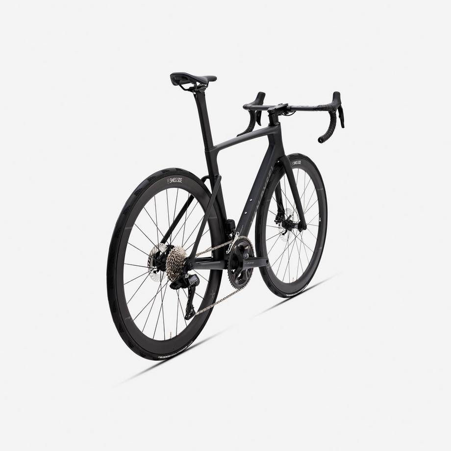 VAN RYSEL  Rennrad Shimano 105 Di2 2x12v Leistungsmesser, RCR Schwarz 