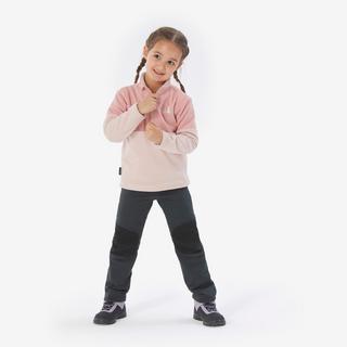 QUECHUA  Giacca pile da trekking bambino MH500 con zip 