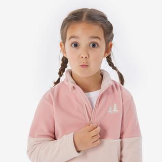 QUECHUA  Giacca pile da trekking bambino MH500 con zip 