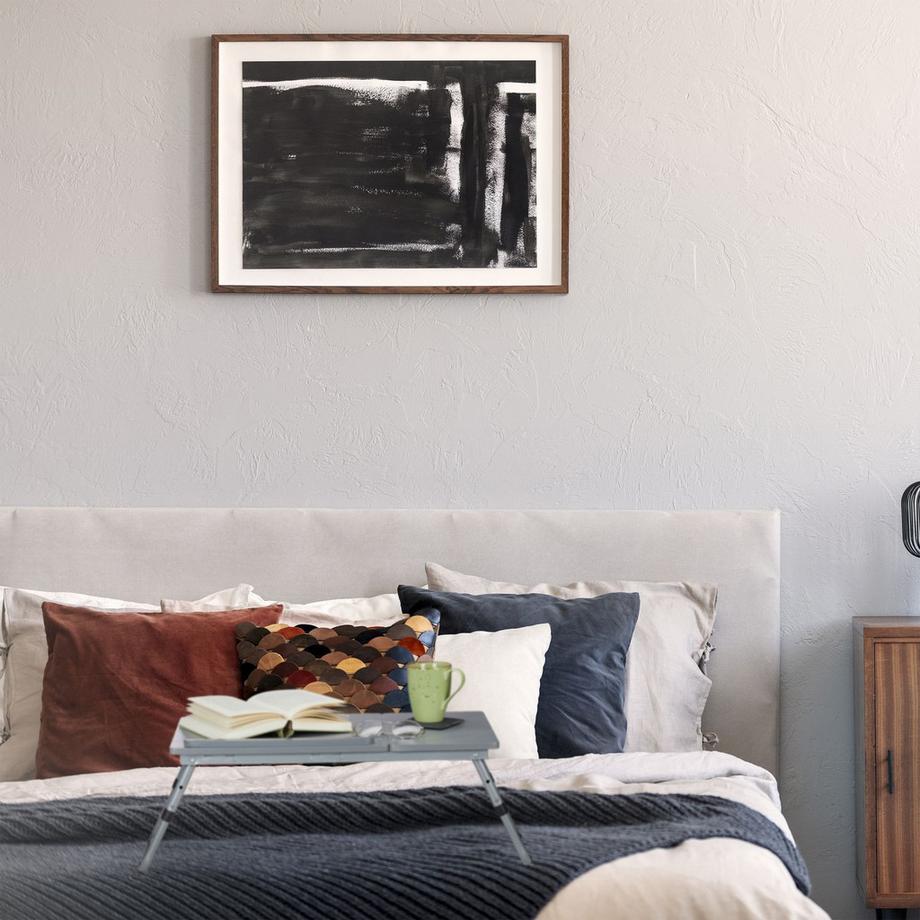 B2X  Plateau de lit en bois gris 