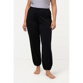 Ulla Popken  Pantalon de pyjama en modal mélangé, coupe droite et taille élastique 