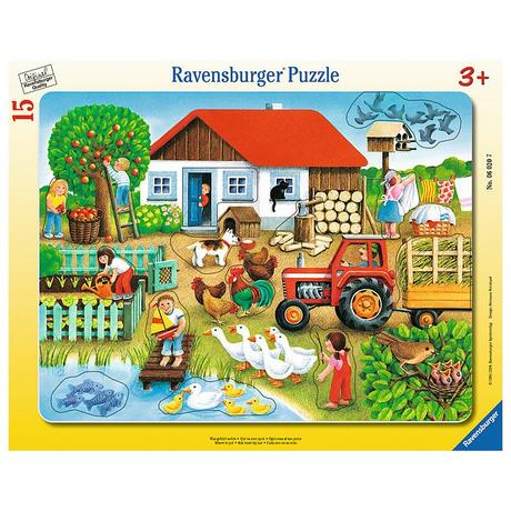 Ravensburger  Puzzle Was gehört wohin? (15Teile) 