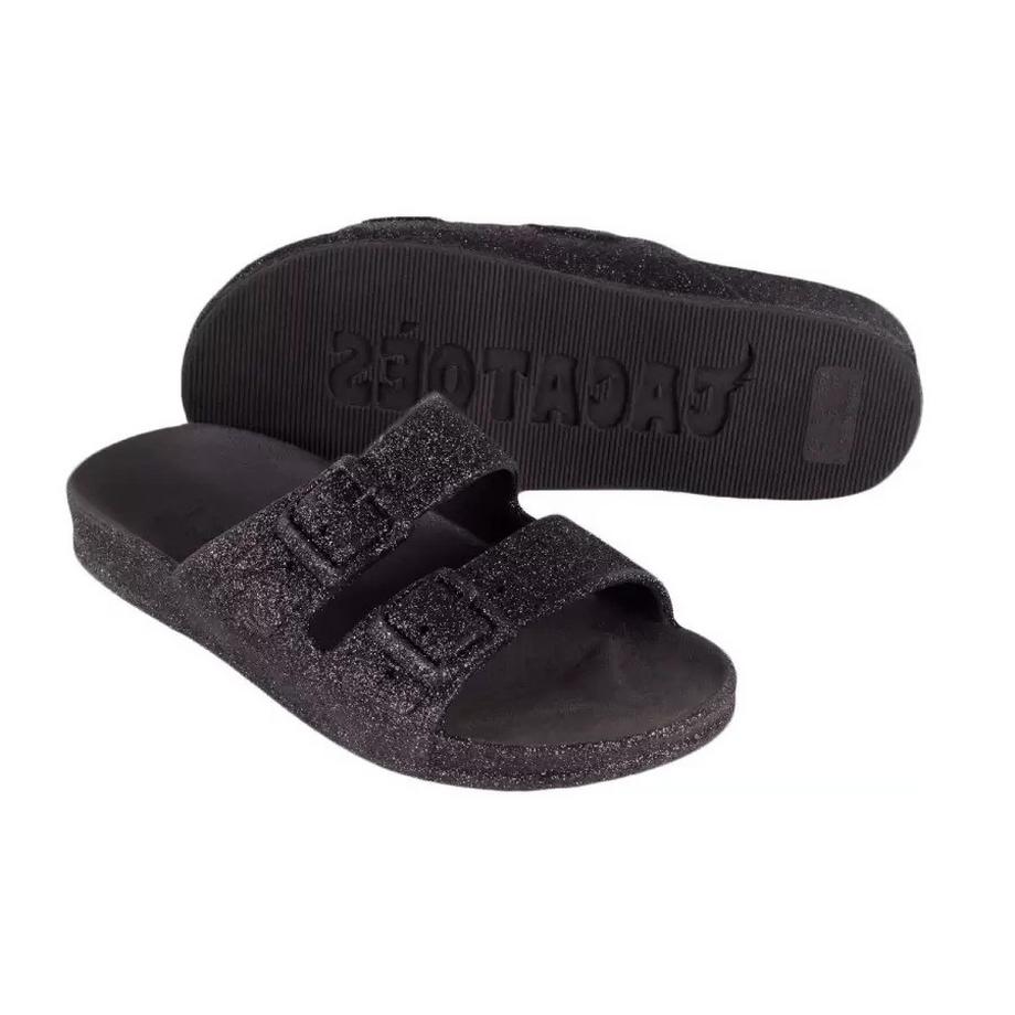 CACATOES Trancoso Glitter Doppelriemen Sandalen  
