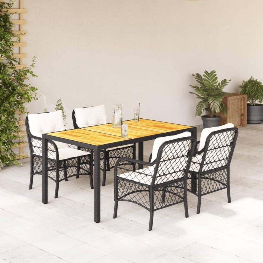 VidaXL Garten essgruppe poly-rattan  