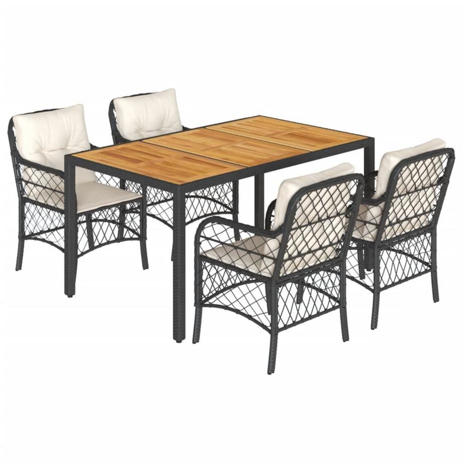 VidaXL Garten essgruppe poly-rattan  