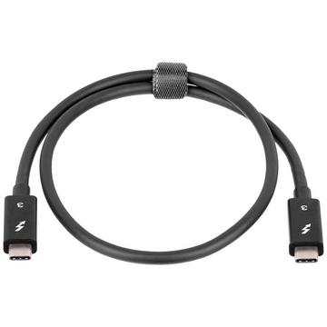 USB-Kabel Thunderbolt Stecker, Thunderbolt Stecker 0.50 m Schwarz