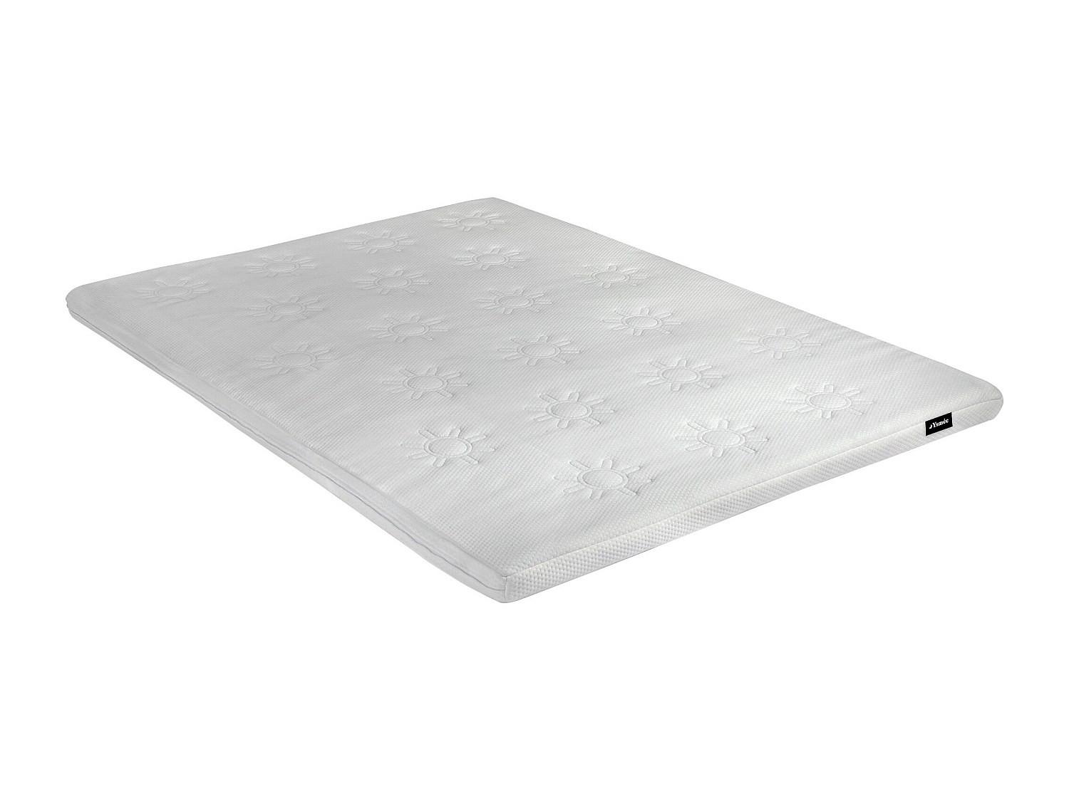 DREAMEA Surmatelas BI FEELING gel mousse mémoire de forme de DREAMEA 1x  
