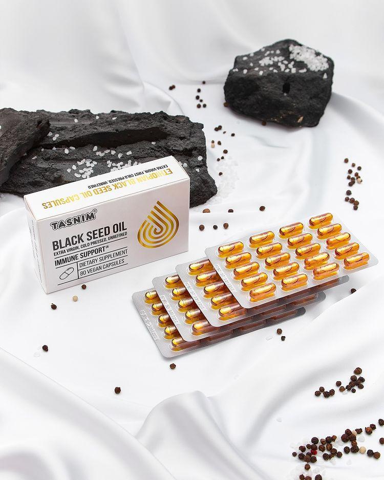 Tasnim  Tasnim Schwarzkümmelöl – 80 Kapseln 