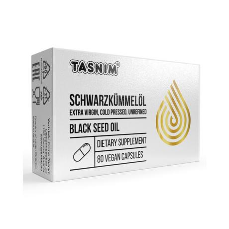 Tasnim  Tasnim Schwarzkümmelöl – 80 Kapseln 