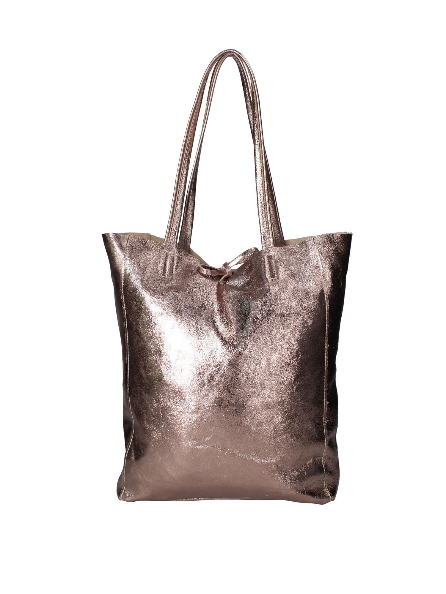 Gave Lux Shopper Tasche mit Leder Kordelzugverschluss  