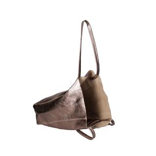 Gave Lux Shopper Tasche mit Leder Kordelzugverschluss  