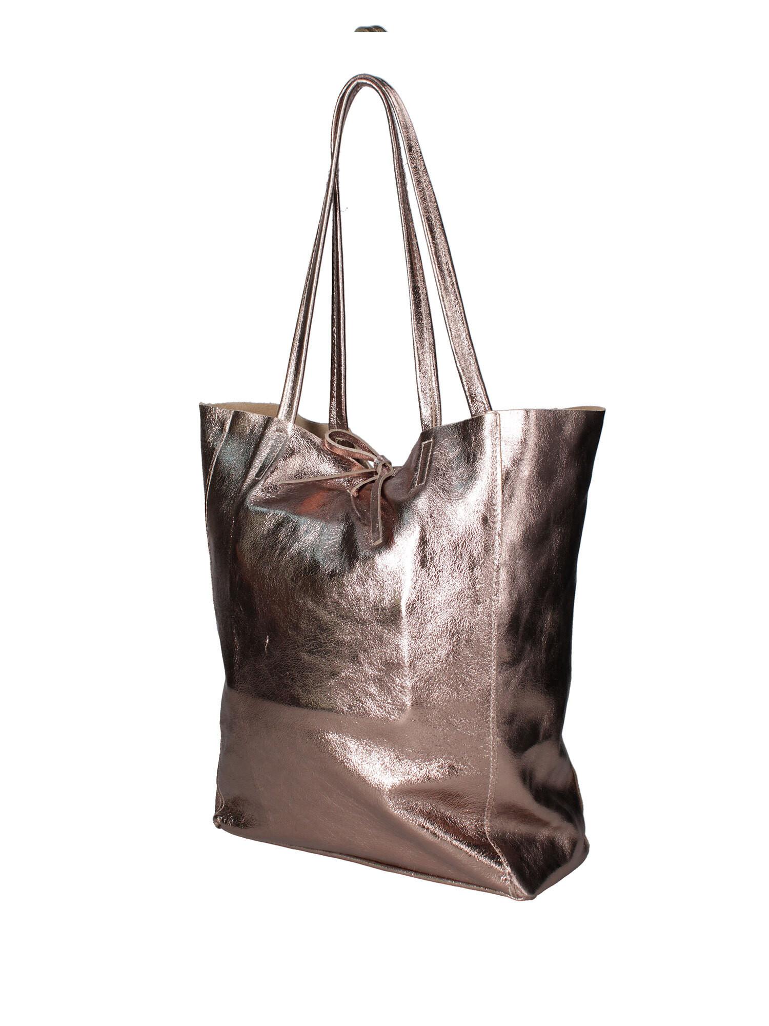 Gave Lux Shopper Tasche mit Leder Kordelzugverschluss  