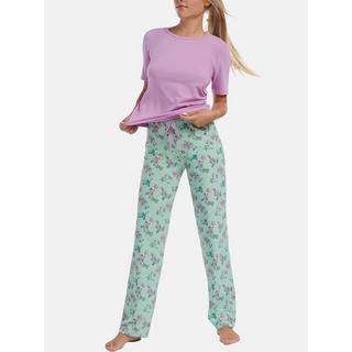 Lisca  Pyjama tenue d'intérieur pantalon top manches courtes Posh 