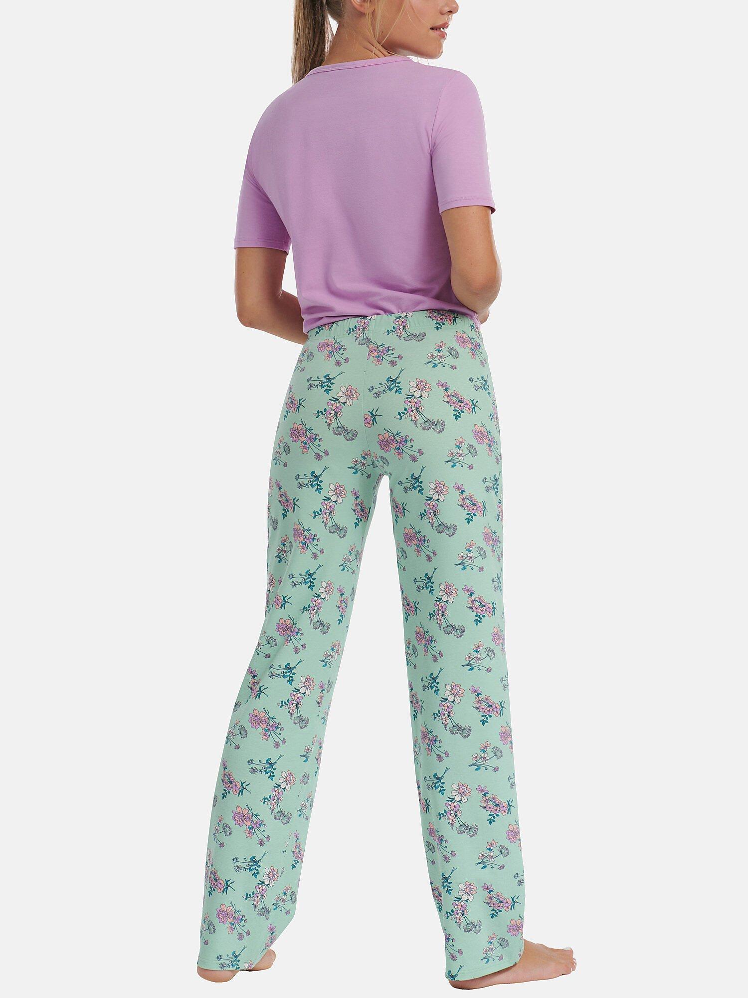 Lisca  Pyjama tenue d'intérieur pantalon top manches courtes Posh 