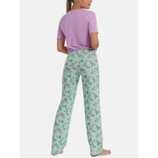 Lisca  Pyjama tenue d'intérieur pantalon top manches courtes Posh 