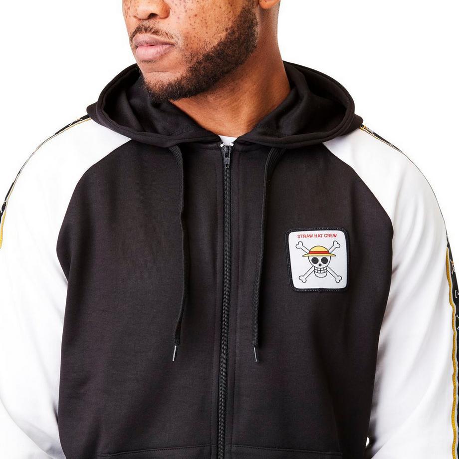 Capslab One Piece Luffy's Skull Full Zip Hoodie  