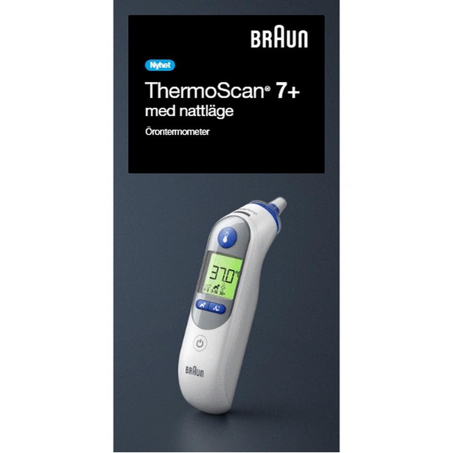 BRAUN  ThermoScan 7+ Age Precision IRT6525 