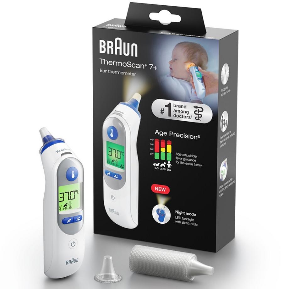 BRAUN  ThermoScan 7+ Age Precision IRT6525 