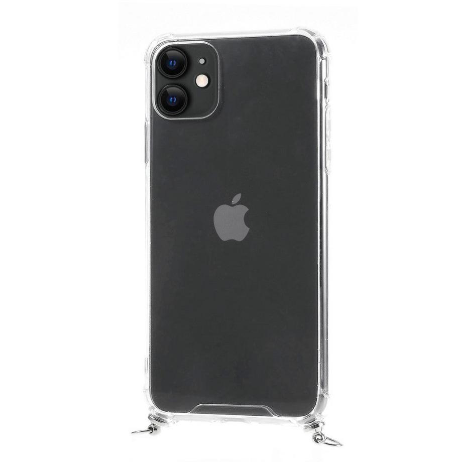 Cover-Discount  iPhone 11 - Hülle Mit Umhängeband Transparent 