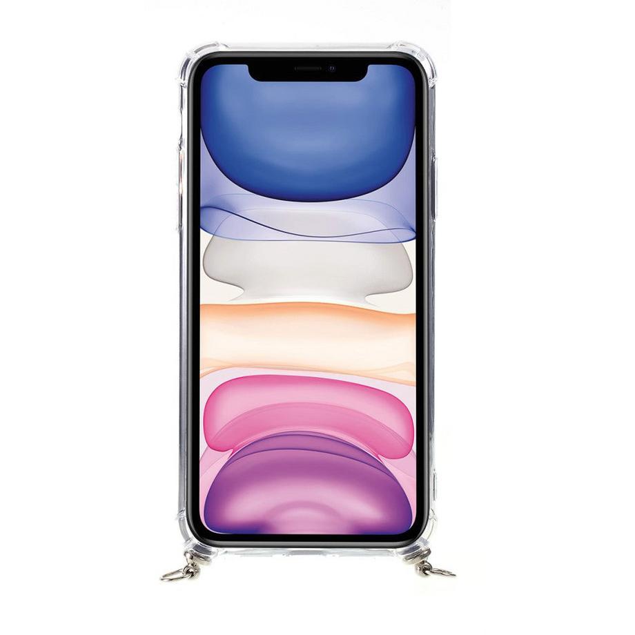 Cover-Discount  iPhone 11 - Hülle Mit Umhängeband Transparent 