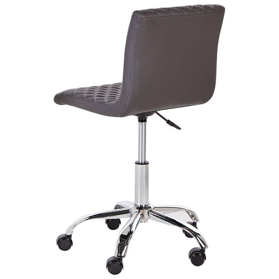 Beliani Schreibtischstuhl aus Kunstleder Retro ORLANDO  