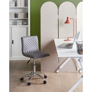 Beliani Chaise de bureau en Cuir PU Rétro ORLANDO  