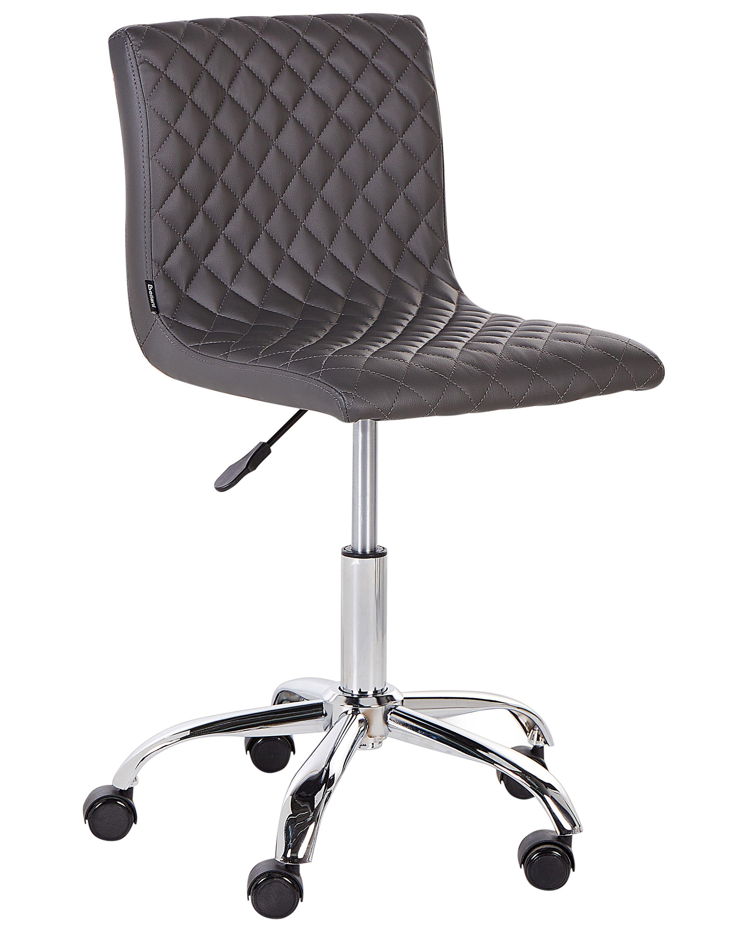 Beliani Chaise de bureau en Cuir PU Moderne ORLANDO  