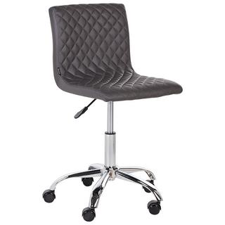 Beliani Chaise de bureau en Cuir PU Rétro ORLANDO  