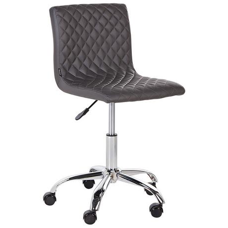 Beliani Chaise de bureau en Cuir PU Rétro ORLANDO  