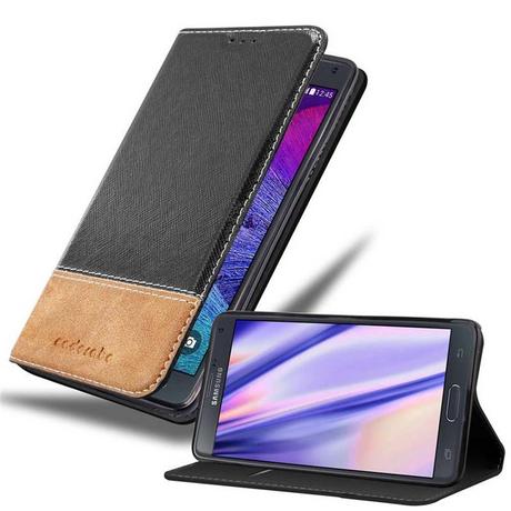 Cadorabo  Housse compatible avec Samsung Galaxy NOTE 4 - Coque de protection avec fermeture magnétique, fonction de support et compartiment pour carte 