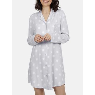 Admas  Camicia da notte a maniche lunghe Classic Dots 