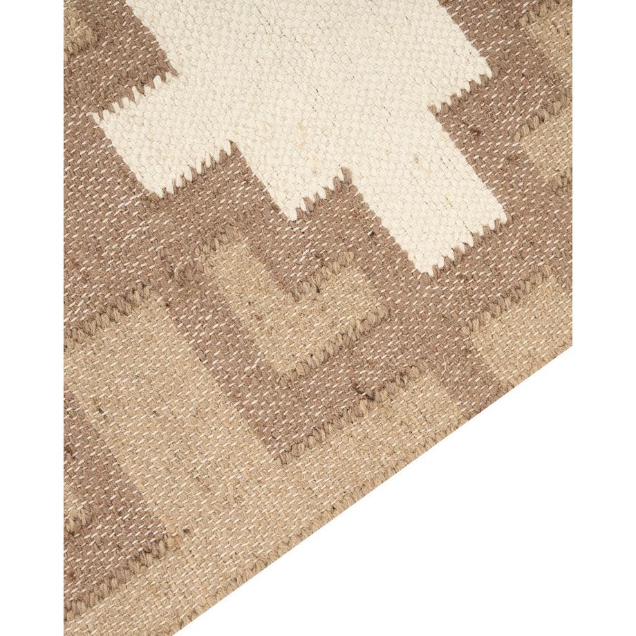 Beliani Teppich aus Jute  KONURTAY  