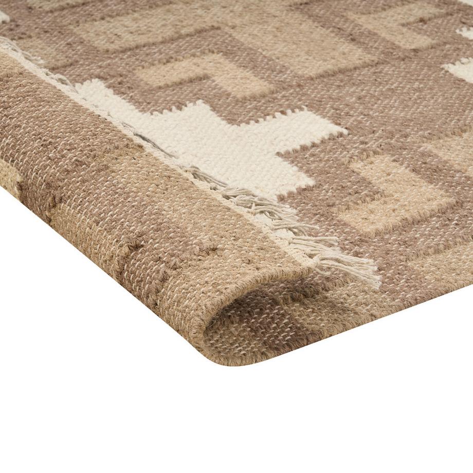 Beliani Teppich aus Jute  KONURTAY  